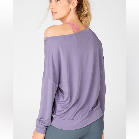 Fabletics purple athletic sweater - Picture 3 of 10